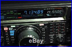 Yaesu FT-2000 Ham Radio Transceiver WORKING With Paperwork EXECLLENT