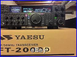 Yaesu FT 2000d Radio Transceiver And SP 2000