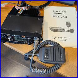 Yaesu FT-212RH 2 Meter Transceiver withYaesu Hand Mic and DVS-1 Voice Memory Unit
