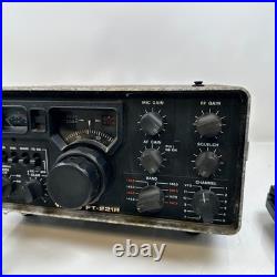 Yaesu FT-221R Vintage Ham Radio Transceiver with Cord