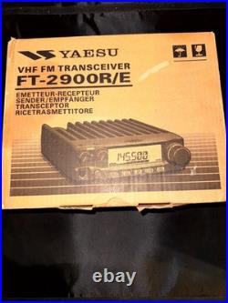 Yaesu FT-2900R/E 2 Meter VHF FM Mono Band Transceiver LCD Screen