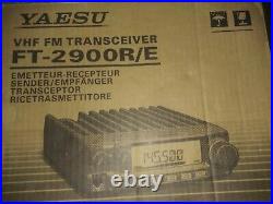 Yaesu FT- 2900 R Heavy Duty 75 watt 2 Meter FM Ham Radio