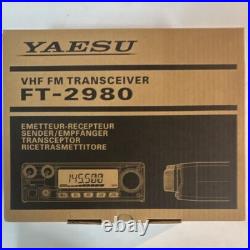Yaesu FT-2980R VHF FM Mono Band Transceiver 80W Black