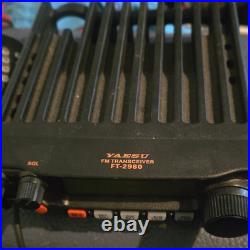 Yaesu FT-2980 Ham Radio Transceiver with MH-48 DTMF Microphone Black