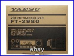 Yaesu FT-2980 VHF FM Mono Band Transceiver Ham Radio Black NIB