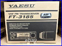 Yaesu FT-3185RASP 85 WATTS 144 MHz 2 Meter Mobile Transceiver With ASP
