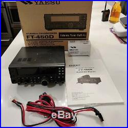 Yaesu FT-450D 100 Watt HF/6M Radio Built In Tuner, Excellent Cond, Original Box