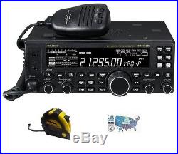 Yaesu FT-450D Base Station Radio 100W HF/6M with FREE Radiowavz Antenna Tape