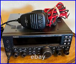 Yaesu FT 450D Transceiver with Manual MH-31 Mic DC Power Cord Very Nice Condition