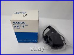 Yaesu FT-470 Dual Band HT with PA-7 Ext Cable CSC-43 Case Lot All New + Bonus