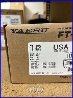 Yaesu FT-4XR Dual Band FM Handheld Transceiver