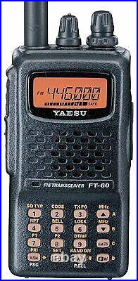 Yaesu FT-60R Dual Band Handheld 5W VHF / UHF Amateur Radio Transceiver