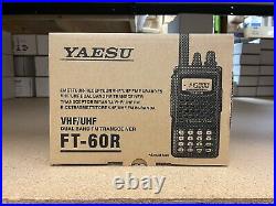Yaesu FT-60R Dual Band Handheld Radio Transceiver