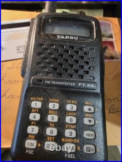 Yaesu FT-60R VHF/UHF Dual Band FM Handheld Radio Transceiver withMH-34 Microphone Yaesu FT-60R VHF/UHF Dual Band FM Handheld Radio Transceiver withMH-34 Microphone