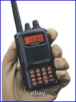 Yaesu FT-60R VHF/UHF Two Way Radio Dual Band Amateur Ham Radio Field Program NEW