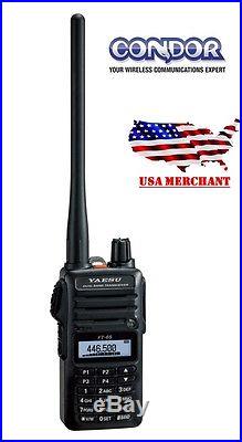 Yaesu FT-65R VHF/UHF 2 Meter/70cm Dual Band FM Handheld Transceiver