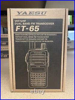 Yaesu FT-65R VHF/UHF Dual Band FM Handheld Transceiver