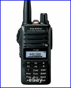 Yaesu FT-65R VHF/UHF Two Way Radio Dual Band Amateur Ham Radio Field Program NEW