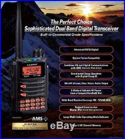 Yaesu FT-70DR C4FM FDMA / FM 144/430 MHz DUAL BAND 5W Handheld Transceiver