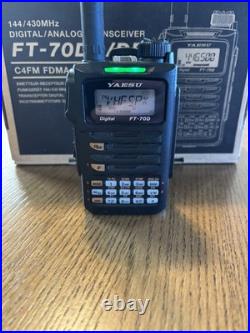 Yaesu FT-70DR C4FM FDMA / FM 144/430 MHz Dual Band 5W Handheld Transceiver