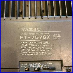Yaesu FT-757GX 100w Ham Radio Transceiver