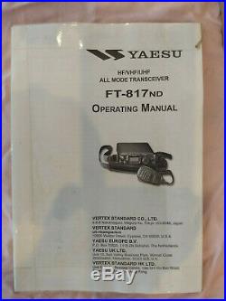 Yaesu FT-817ND Compact Transceiver