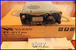 Yaesu FT-817ND HF/VHF/UHF Ham Radio Transceiver All mode Working Tested