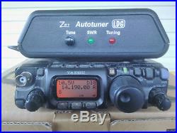 Yaesu FT 817ND Radio Transceiver + LDG z817 Autotuner, Excellent Condition