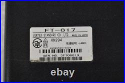 Yaesu FT-817 HF/VHF/UHF All Mode Transceiver Compact Ham Radio Working Excellent Yaesu FT-817 HF/VHF/UHF All Mode Transceiver Compact Ham Radio Working Excellent