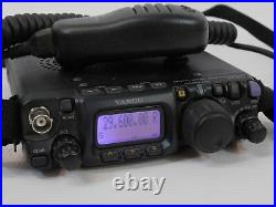 Yaesu FT-817 Ham Radio Portable Transceiver with MH-31 Hand Mic (works well)