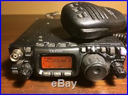 Yaesu FT-817 QRP portable ham radio transceiver, HF/VHF/UHF, CWithSSB/FM, + extras