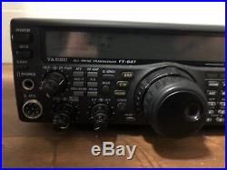 Yaesu FT-847 HF/50/144/430MHz Satellite All Mode Ham Radio Transceiver
