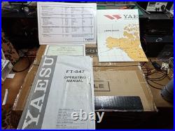 Yaesu FT-847 HF/VHF/UHF Ham Radio Mobile Transceiver FT847 Satellite All-mode