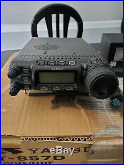 Yaesu FT-857D 100W All Band Multi Mode Mobile Transceiver Ham Amateur Radio