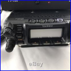 Yaesu FT-857D Amateur Radio All-Mode 100W With Yt-100 Tuner & MD-100 Mic