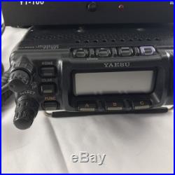 Yaesu FT-857D Amateur Radio All-Mode 100W With Yt-100 Tuner & MD-100 Mic
