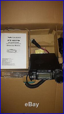 Yaesu FT-857D Amateur Radio HF, VHF, UHF All-Mode 100W