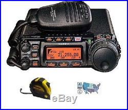 Yaesu FT-857D HF/VHF/UHF 100W Mobile Radio with FREE Radiowavz Antenna Tape