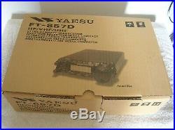 Yaesu FT-857D HF/VHF/UHF transceiver. New in Box