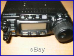 Yaesu FT-857 HF/VHF/UHF Transceiver with S Meter and hand mic. Display issues