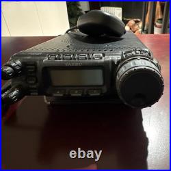 Yaesu FT-857 Tri-Band HF/VHF/UHF All-Mode Ham Radio Transceiver with Mic LCD