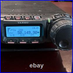Yaesu FT-857 Tri-Band HF/VHF/UHF All-Mode Ham Radio Transceiver with Mic LCD