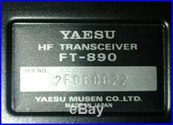 Yaesu FT-890 Transceiver HF / 100 kHz 30 MHz / 100W