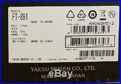 Yaesu FT-891 HF/6M Mobile Transceiver, All Mode, 100 Watts