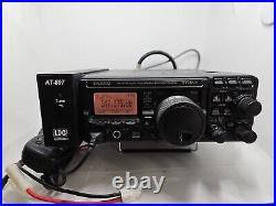 Yaesu FT-897D All Mode Transceiver With LDG AT-897 Antenna Tuner and MIC TESTED