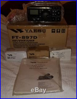 Yaesu FT-897D Base/HF/VHF/UHF withEXTRAS