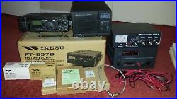 Yaesu FT-897D HF Transceiver and Station Accessories