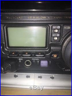 Yaesu FT-897 Mobile Ham Radio Transceiver/AT-897 Plus Tuner & iPortable PRO Case