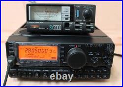 Yaesu FT-900 HF Transceiver 100W Ham Radio & Microphone Working Confirmed