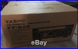 Yaesu FT 920 Radio Transceiver. Excellent. With manual & box. Ham, Amateur. L@@K